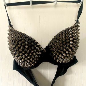 Spiked Bra
